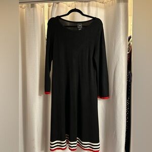 JH black sweater dress